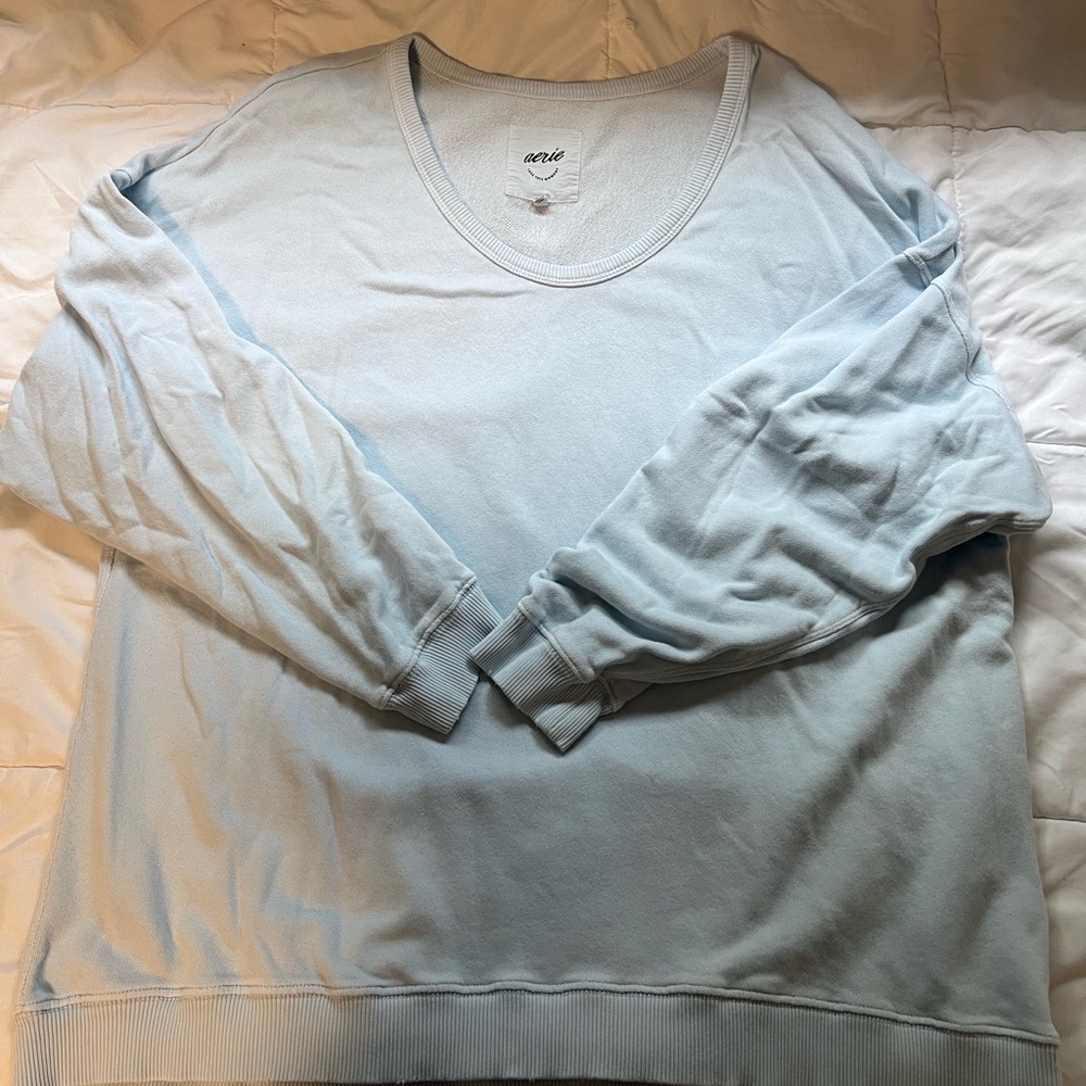 Aerie Soft Blue Top
